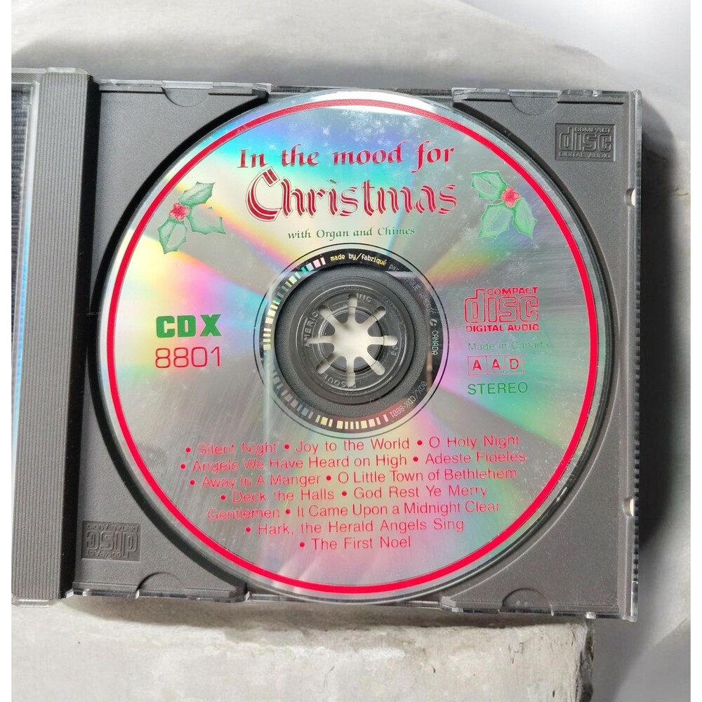 In The Mood For Christmas CD Organ Chimes Goldmine Soul Supply Holiday Music Vtg